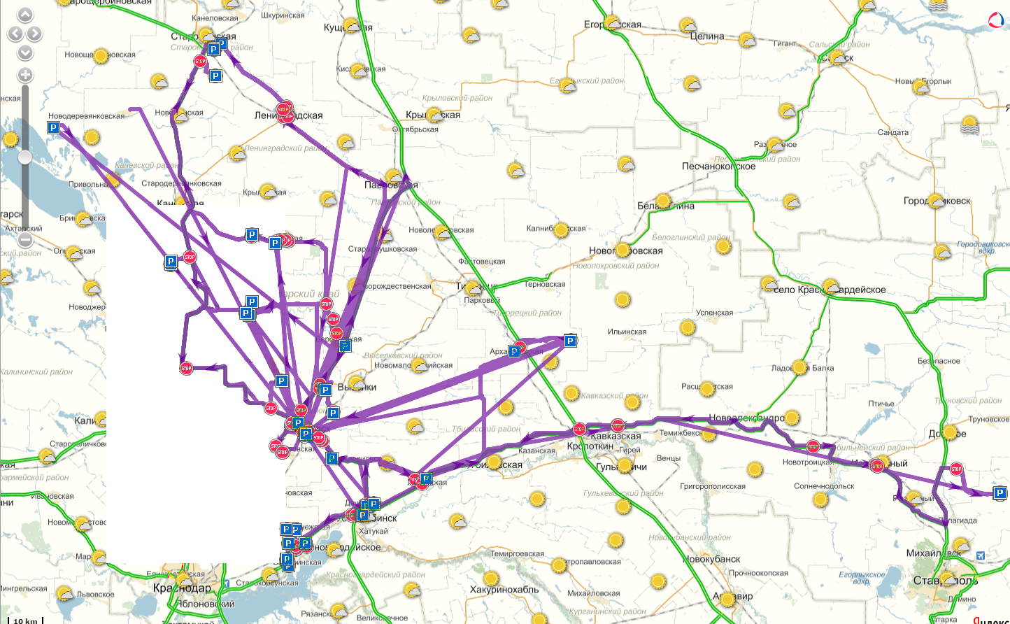 Применение GPS/ГЛОНАСС 