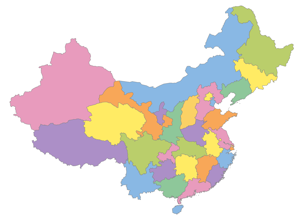 China provinces. Карта Китая СВГ. Карта Китая вектор. Контур Китая. Карта Китая с провинциями.