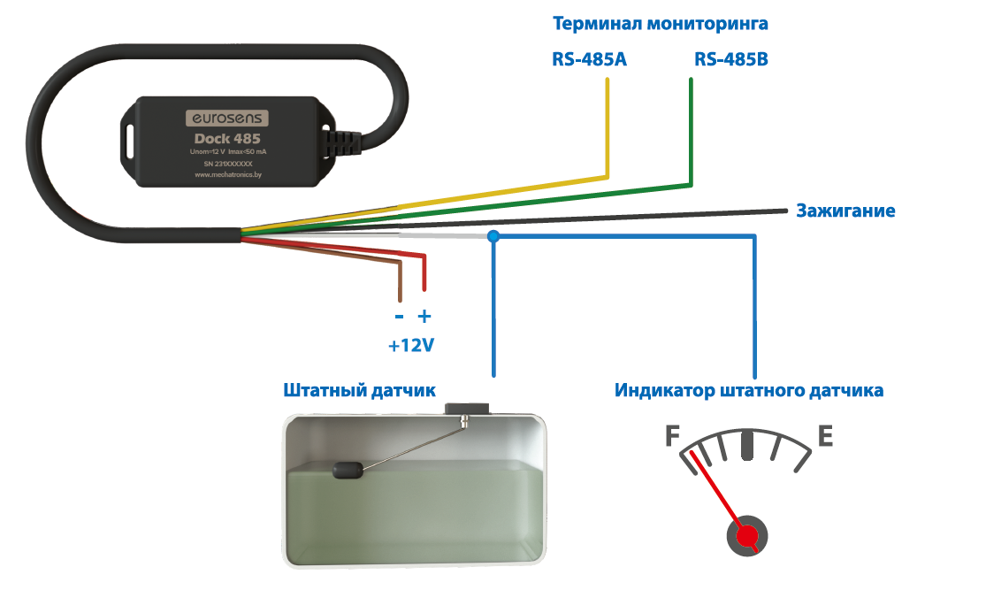 Уаз буханка схема подключения датчика уровня топлива