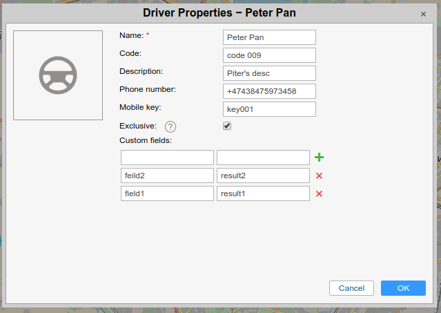 Exporting list of: Drivers, Passengers, Trailers and Geofences to .xls